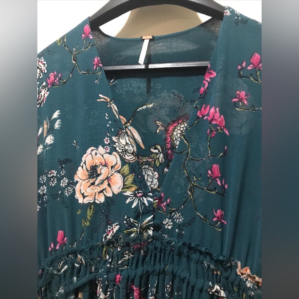 FREE PEOPLE CHERRY BLOSSOM MINI DRESS XS - Picture 9 of 14